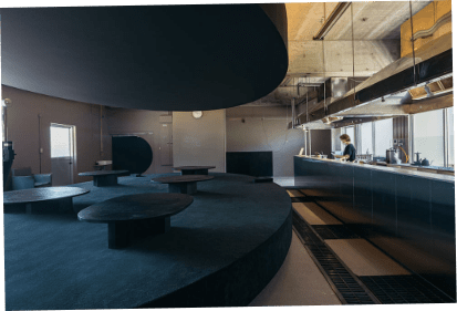 おいとま食堂の内装写真